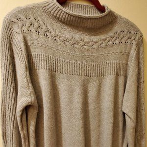 Mock neck sweater